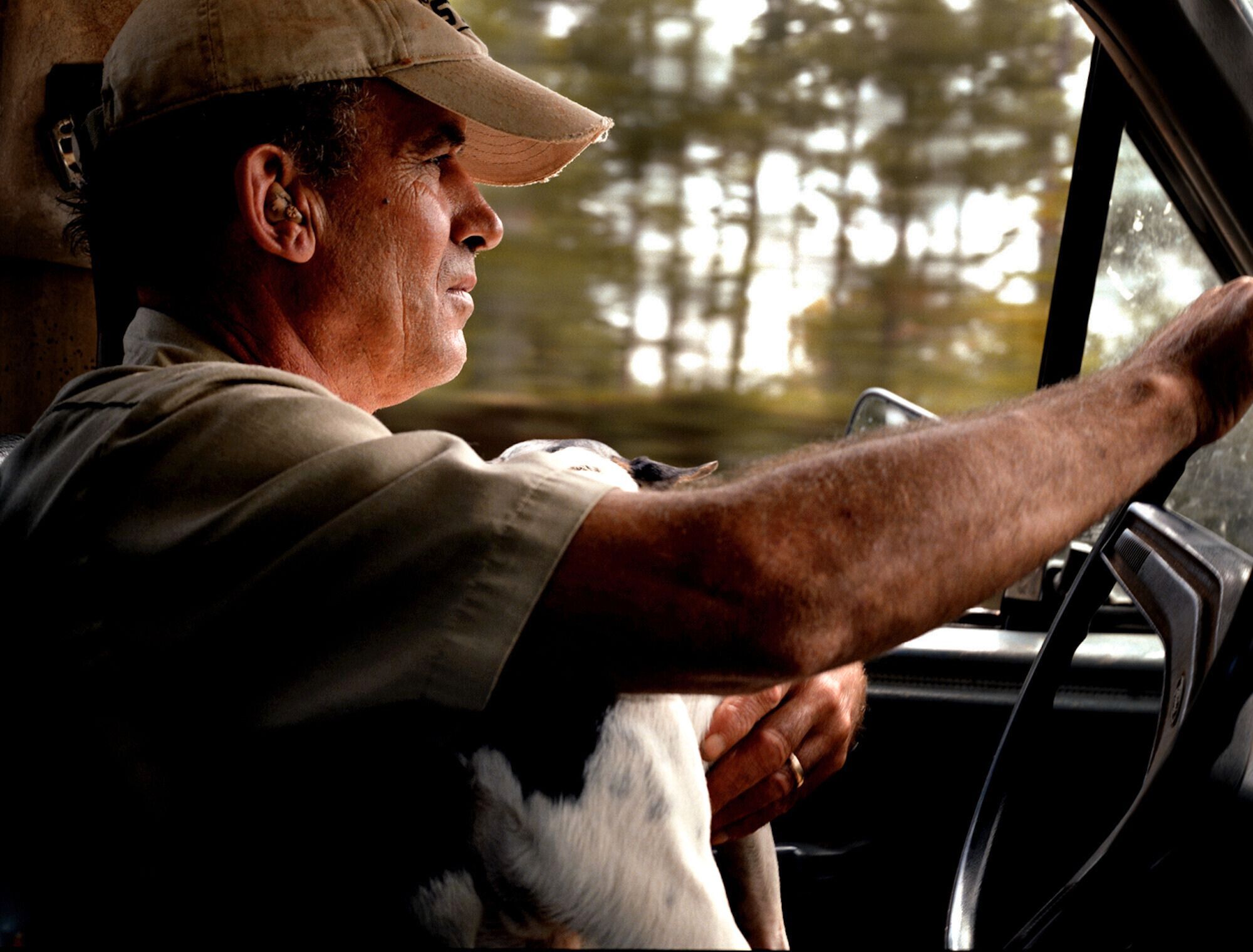 Driving with Buddy Rowe, West Point, Georgia