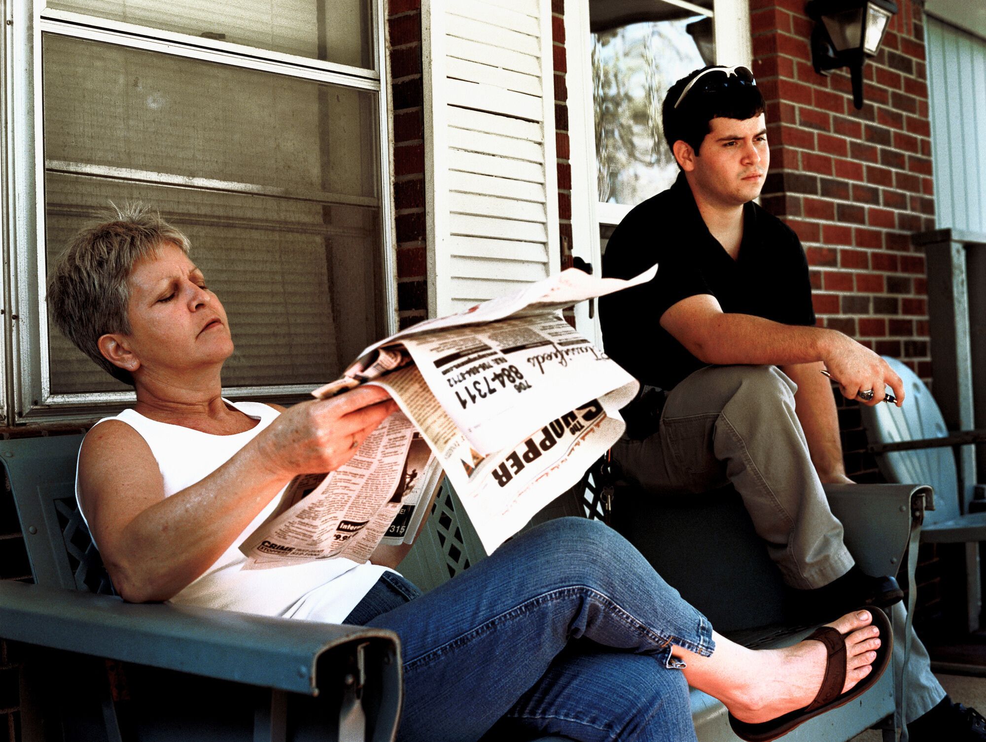 On the Porch, West Point, Georgia